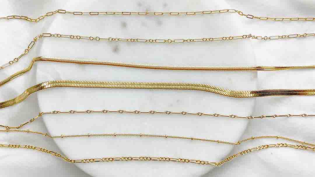 INKA Evil Eye Satellite Chain Necklace - 16 Bead Bar Chain