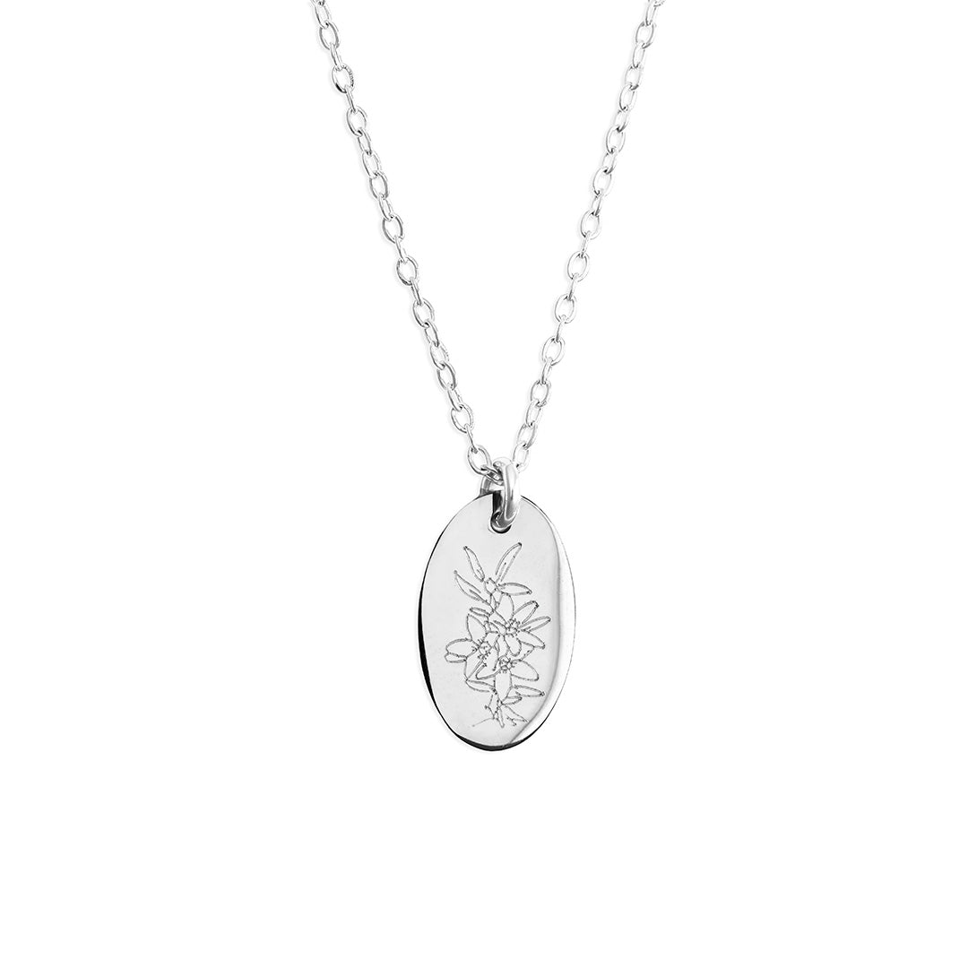 Crowea Necklace - Silver