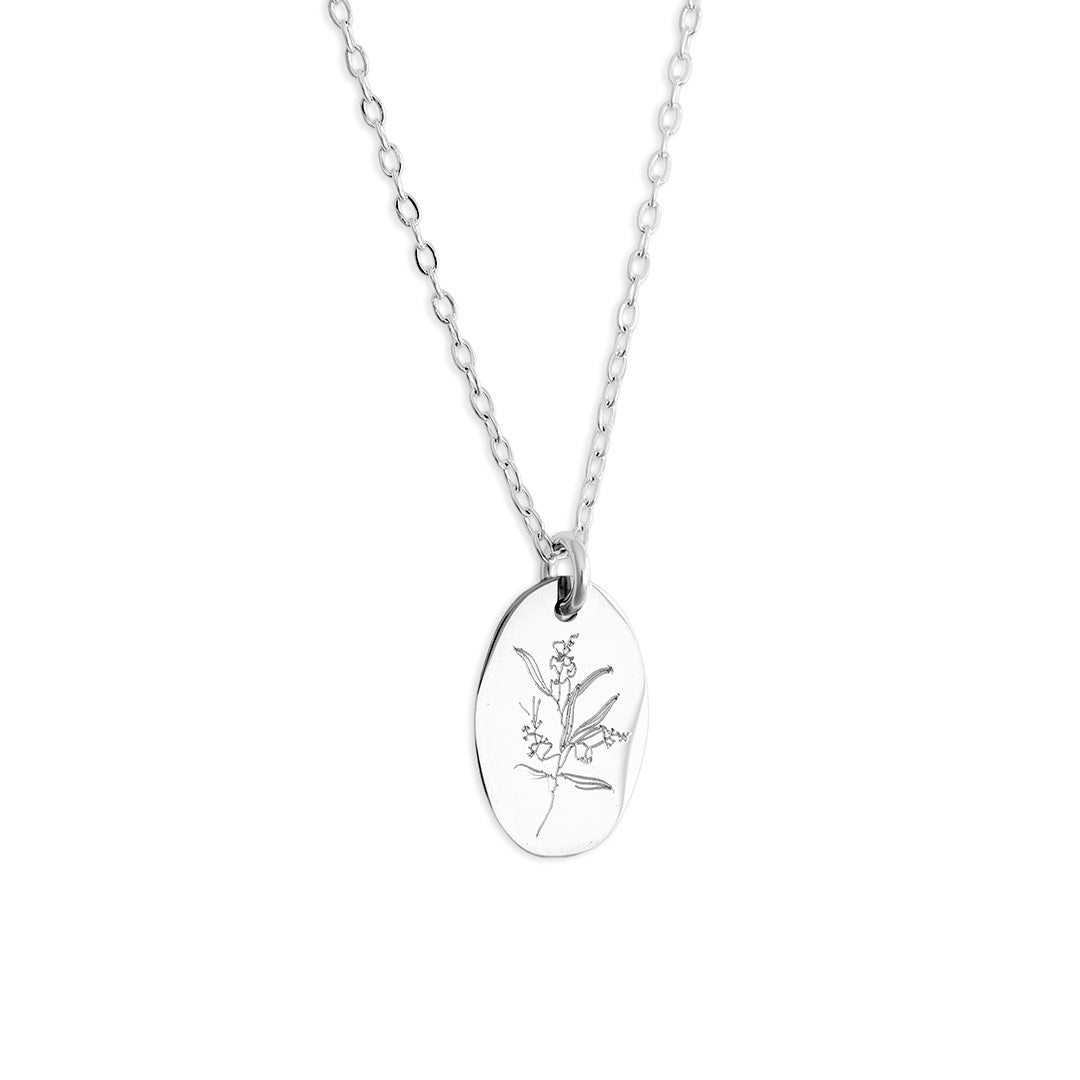 Eremophila Necklace - Silver