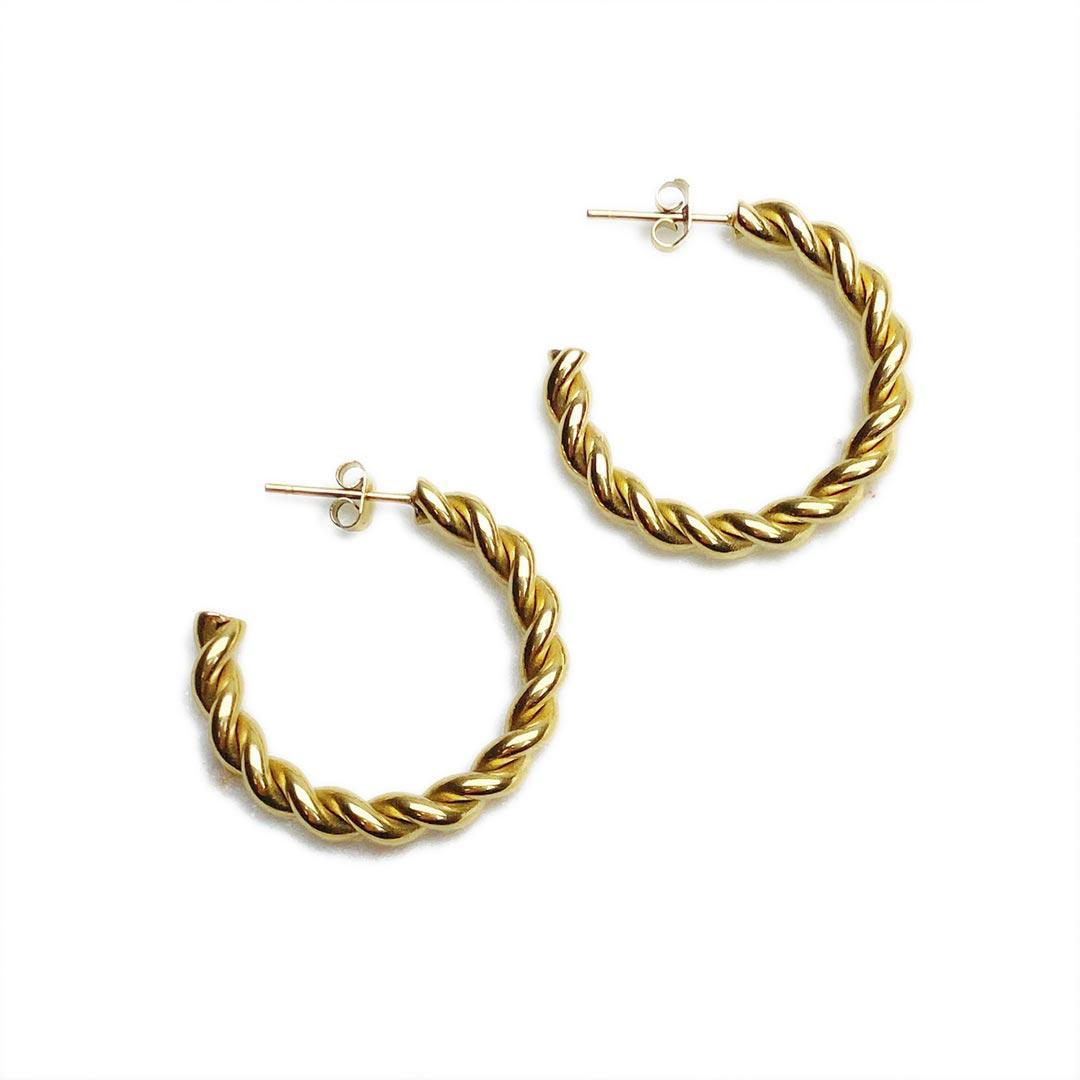 Baguette About It Earrings - Gold