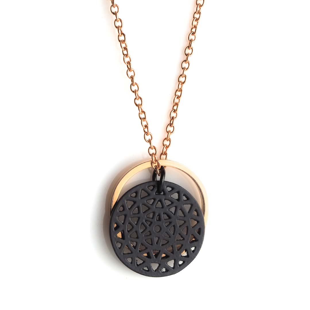 Dandelion and Ring of Fire Pendant - Customise