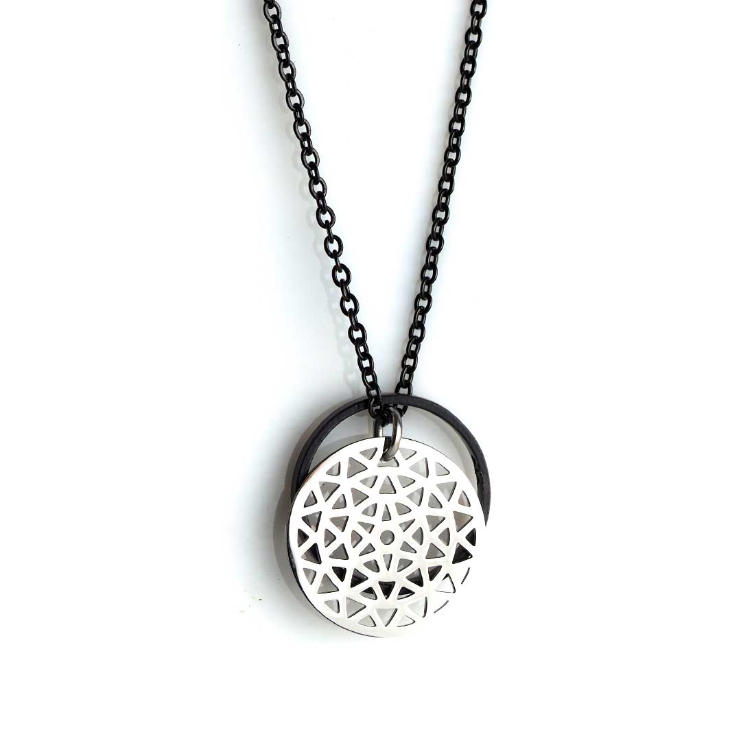 Dandelion and Ring of Fire Pendant - Customise