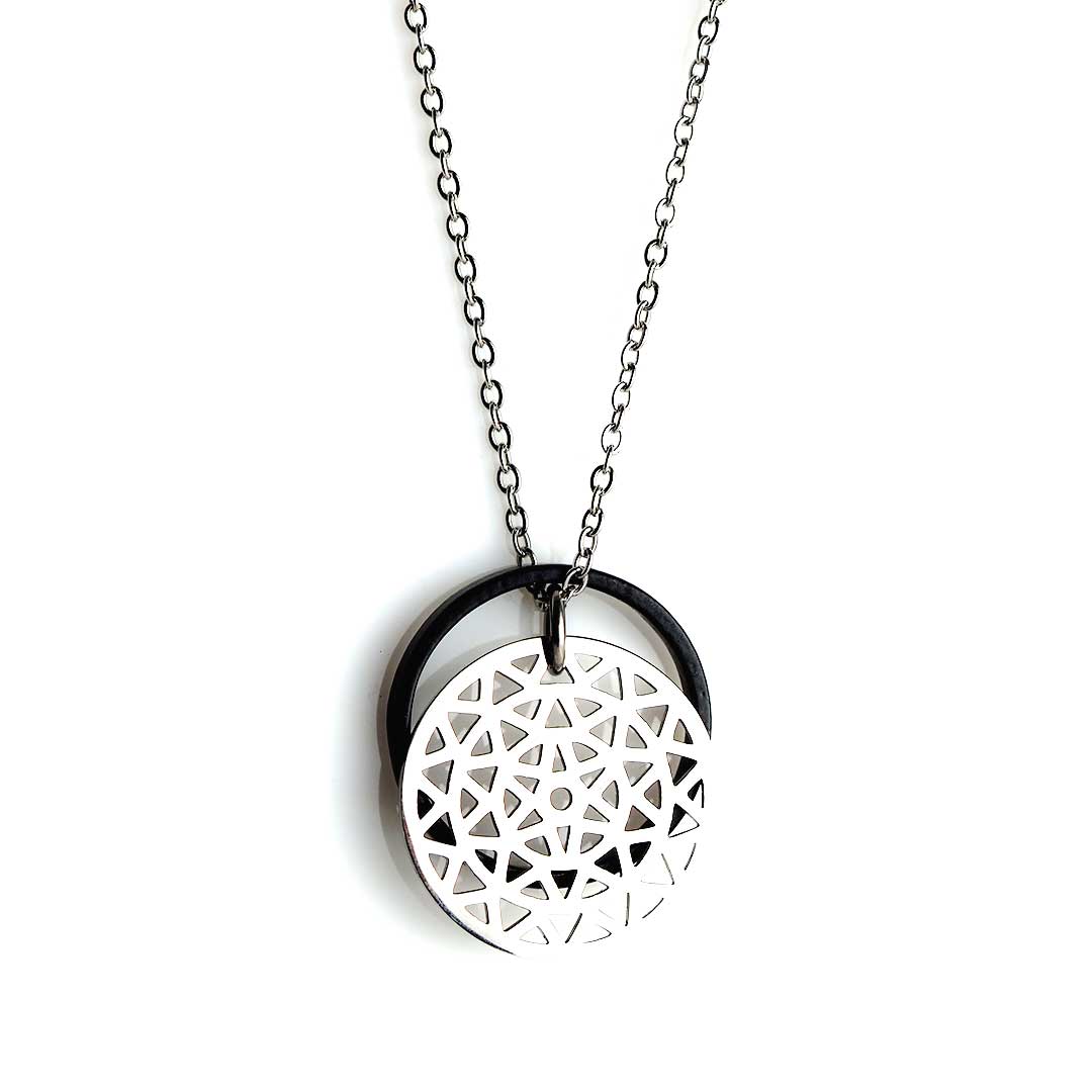 Dandelion and Ring of Fire Pendant - Customise