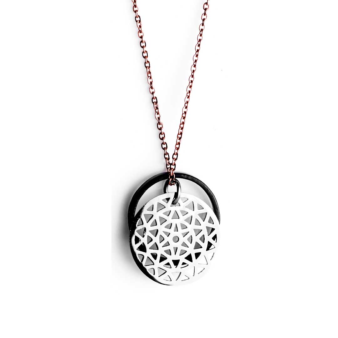 Dandelion and Ring of Fire Pendant - Customise