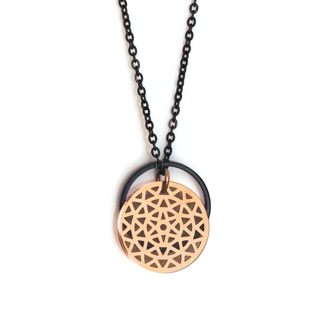 Dandelion and Ring of Fire Pendant - Customise