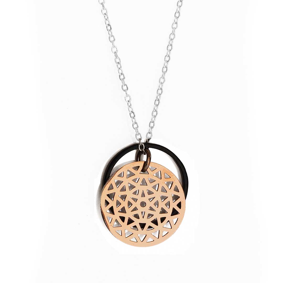 Dandelion and Ring of Fire Pendant - Customise