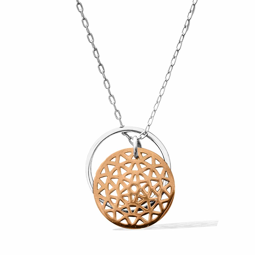 Dandelion and Ring of Fire Pendant - Customise