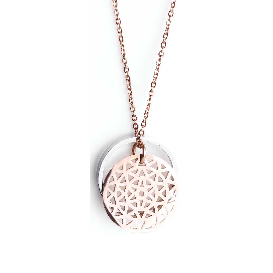 Dandelion Rose Gold Rhodium Rose Gold Chain