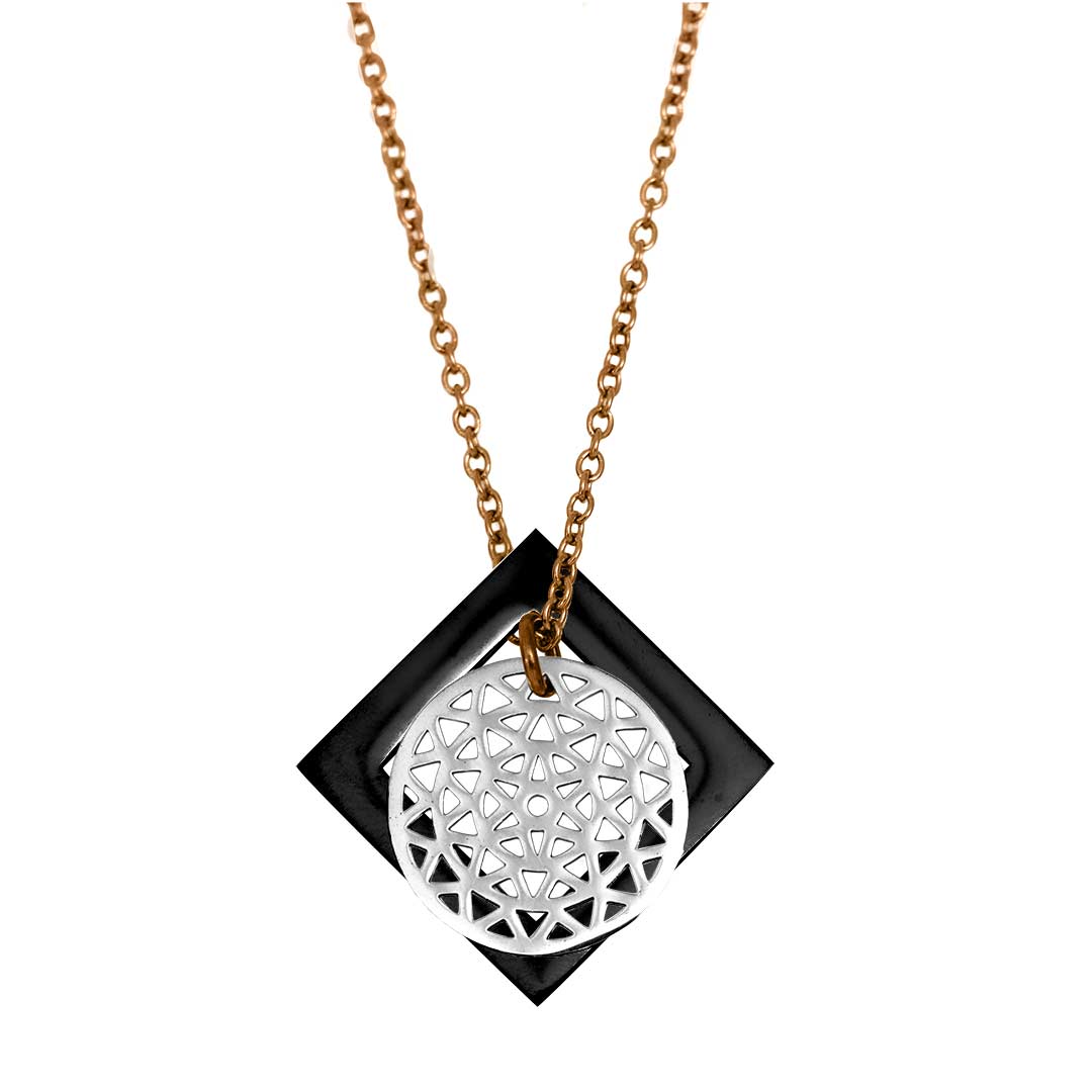 Dandelion and Diamond Pendant - Customise
