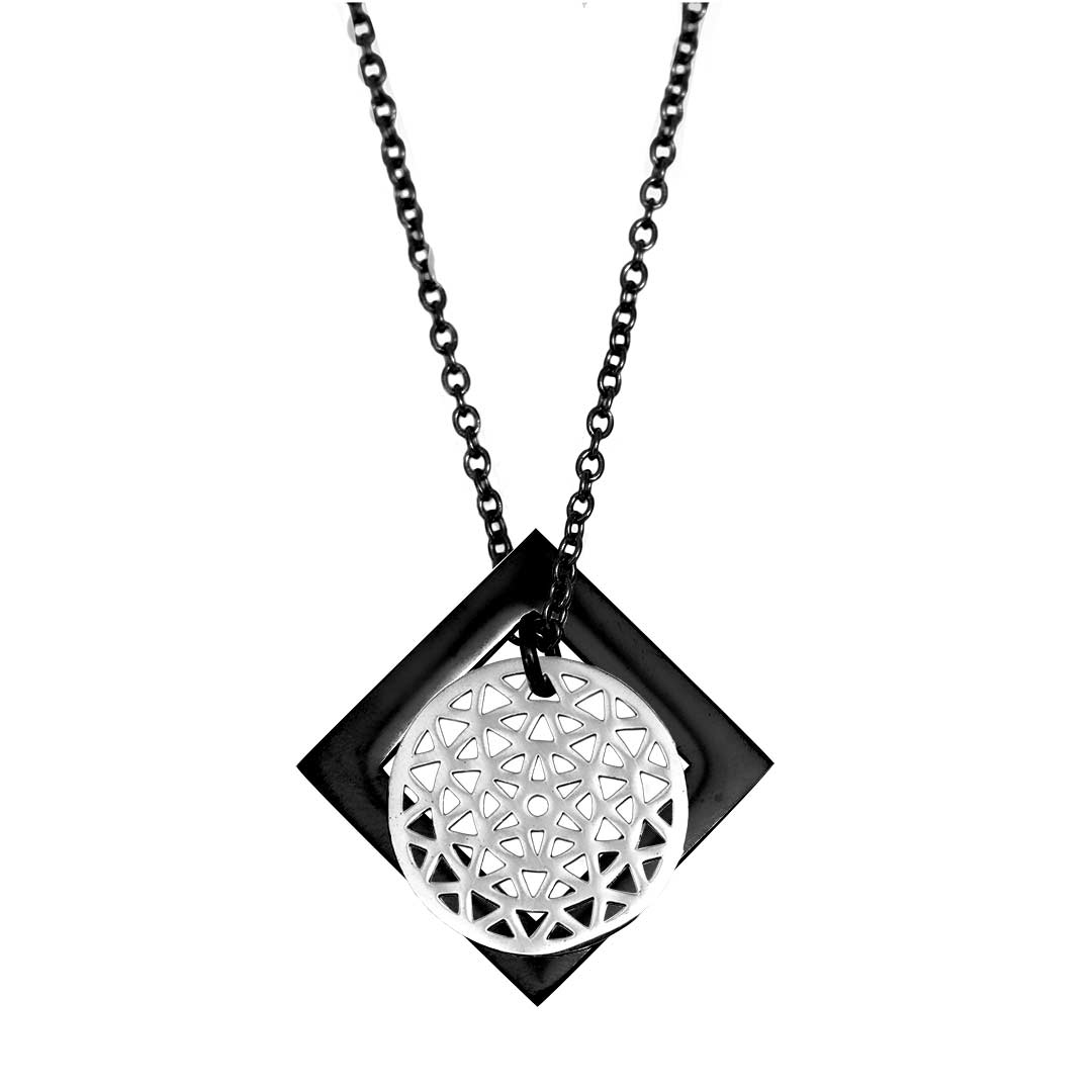 Dandelion and Diamond Pendant -  Customise