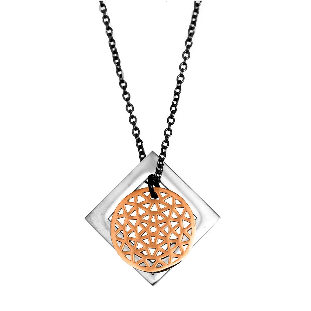 Dandelion and Diamond Pendant - Customise