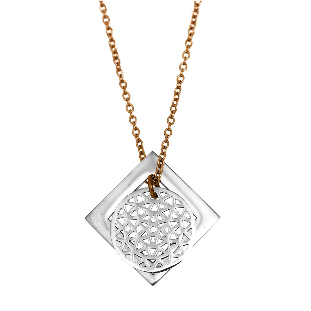 Dandelion and Diamond Pendant - Customise