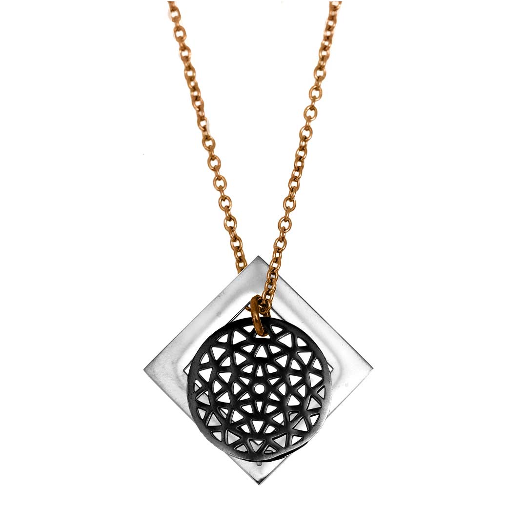 Dandelion and Diamond Pendant - Customise