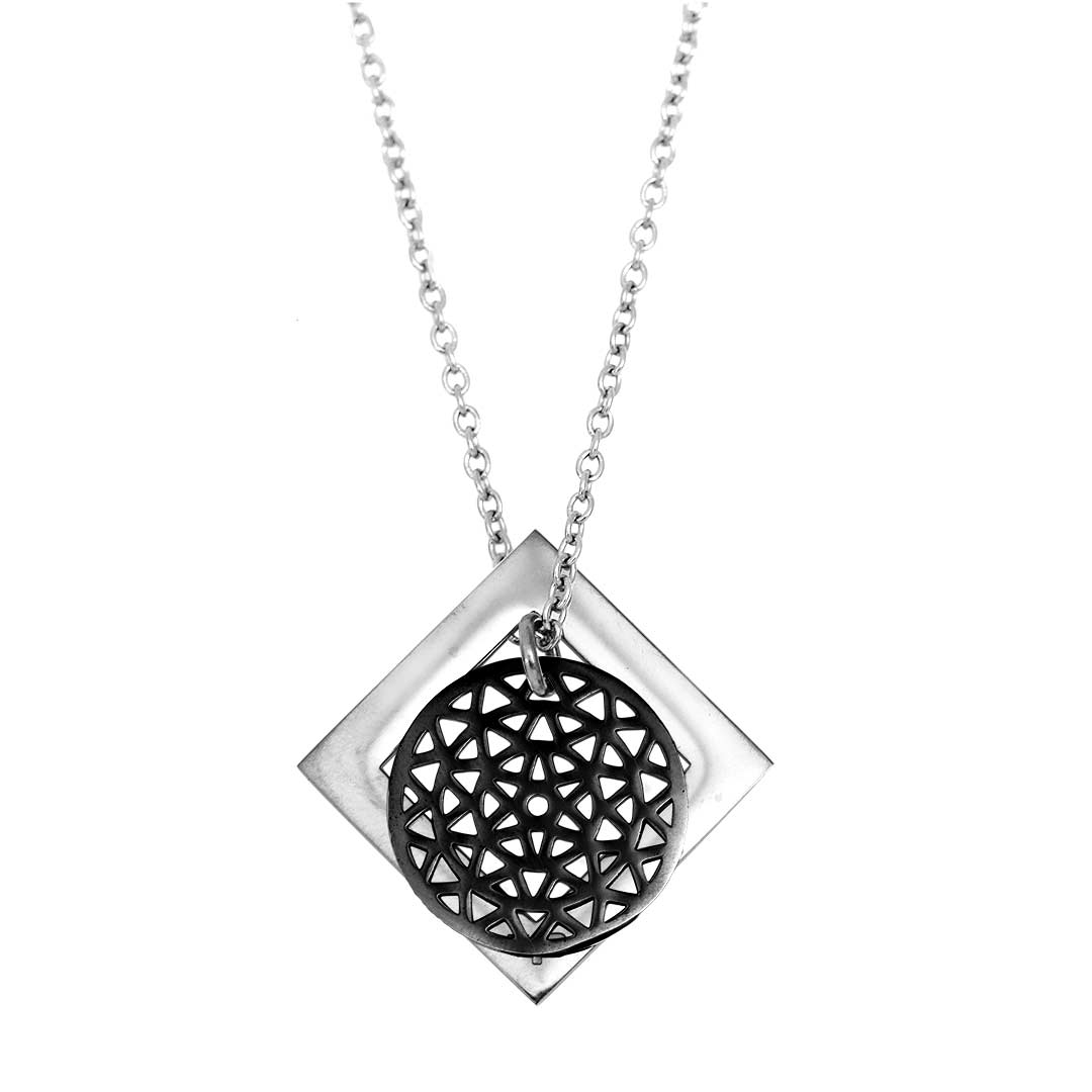 Dandelion and Diamond Pendant -  Customise