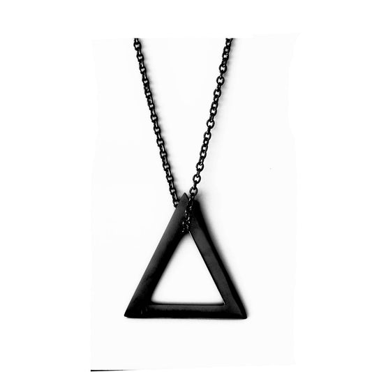 Deltaglyph Pendant Black