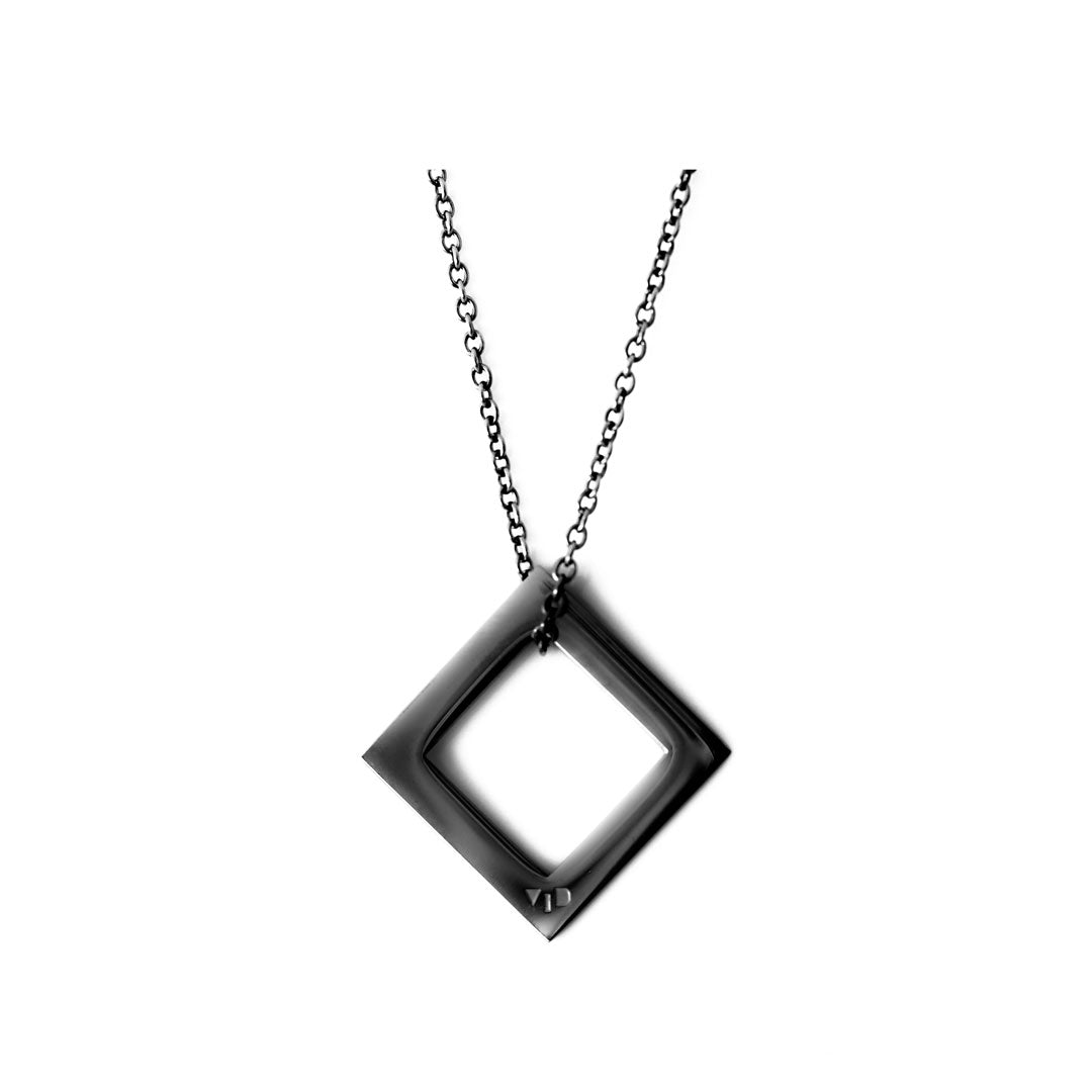 Diamond Pendant Black