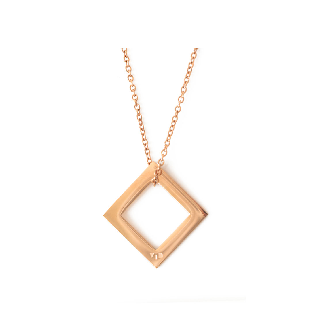 Diamond Pendant Rose Gold