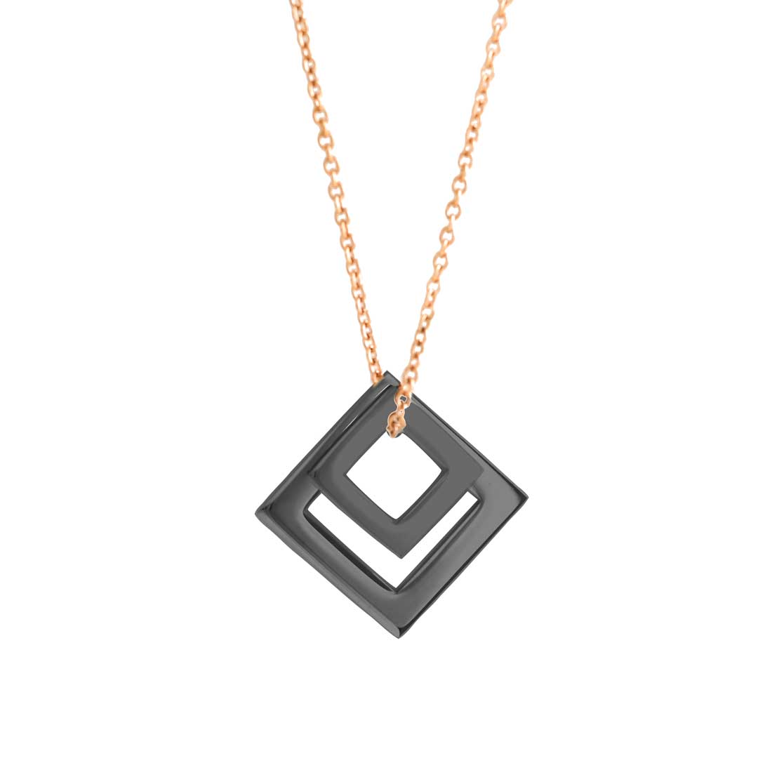 Double Diamond Pendant -  Customise