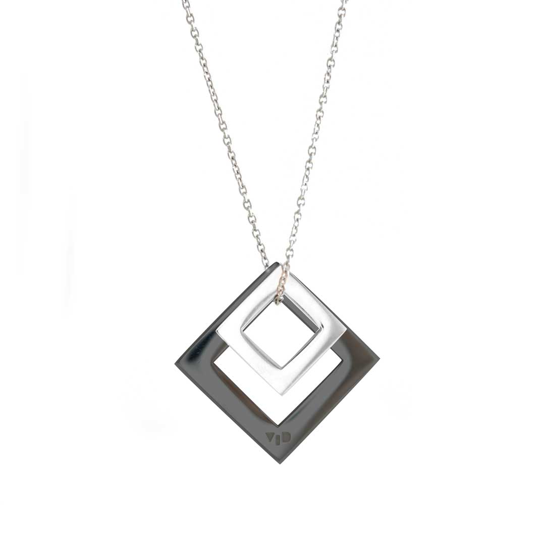 Double Diamond Pendant - Customise
