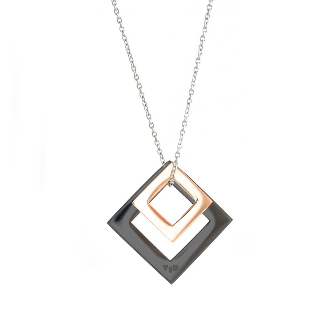Double Diamond Pendant - Customise