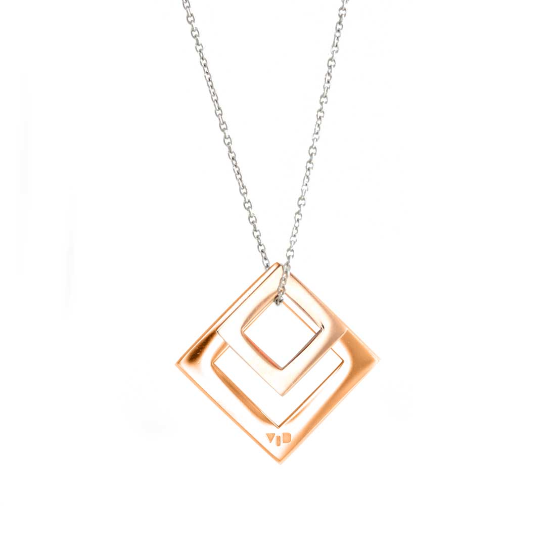 Double Diamond Pendant - Customise