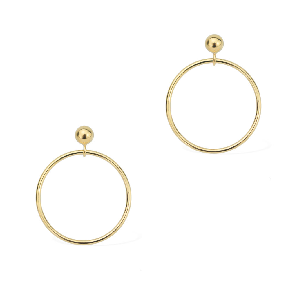 Golden Halo Earrings