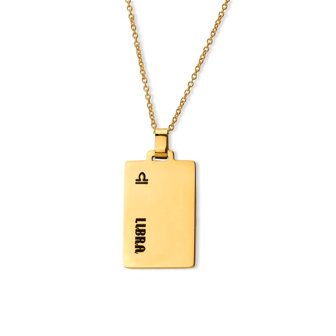 Libra Necklace - Gold