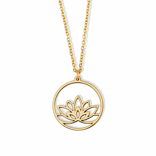 Lotus Pendant - Gold