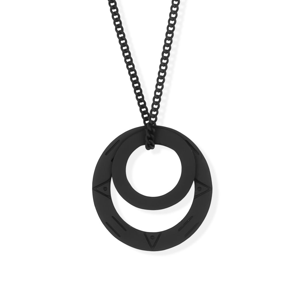 MAGIC CIRCLES PENDANT - Black