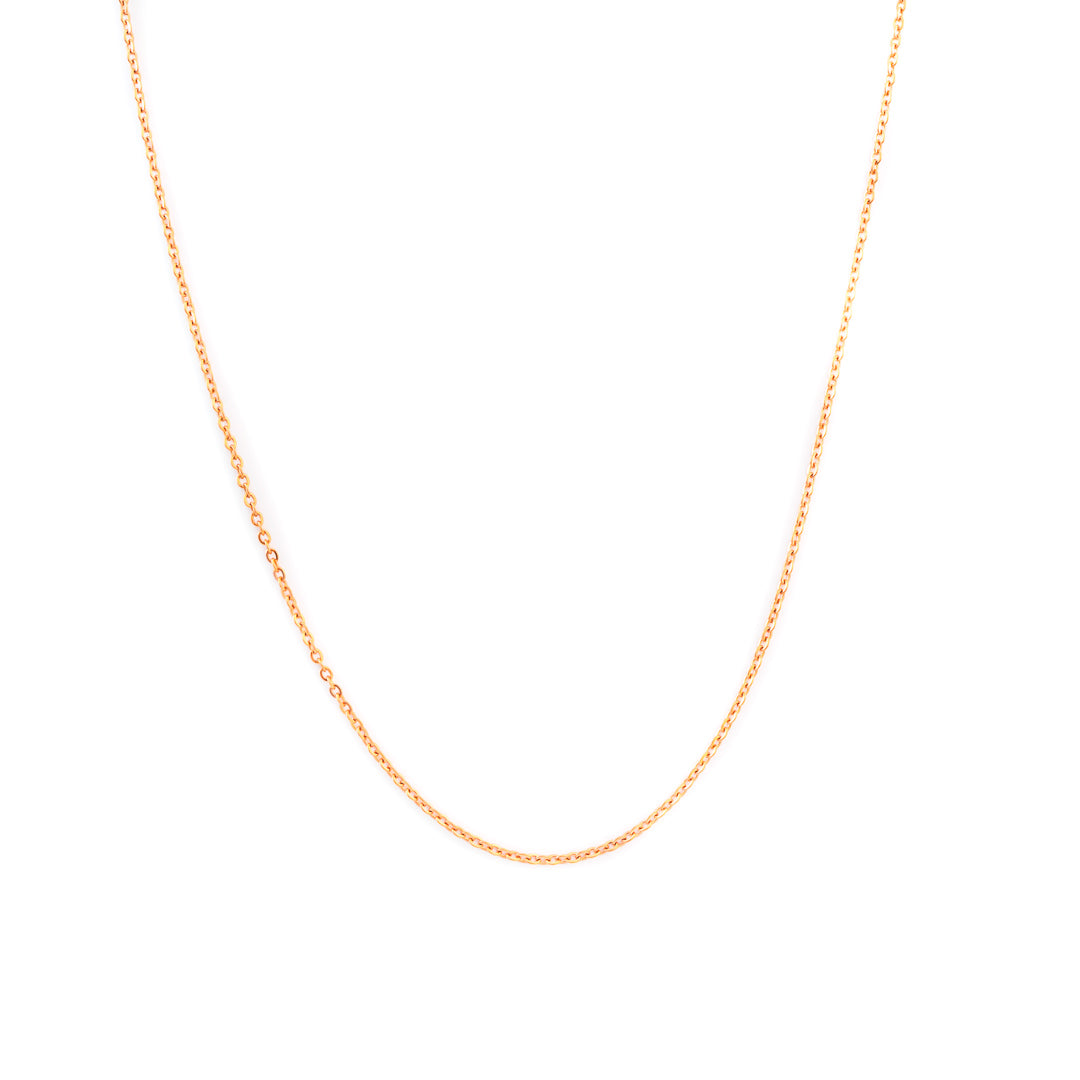 Pendant Chain 75cm Rose Gold