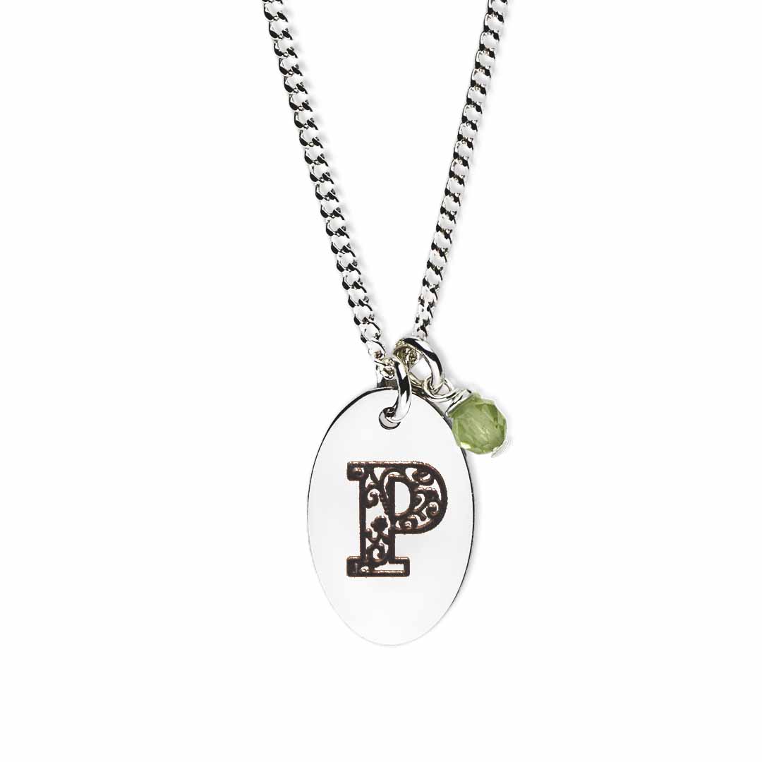Birthstone-love-letter-p-silver peridot