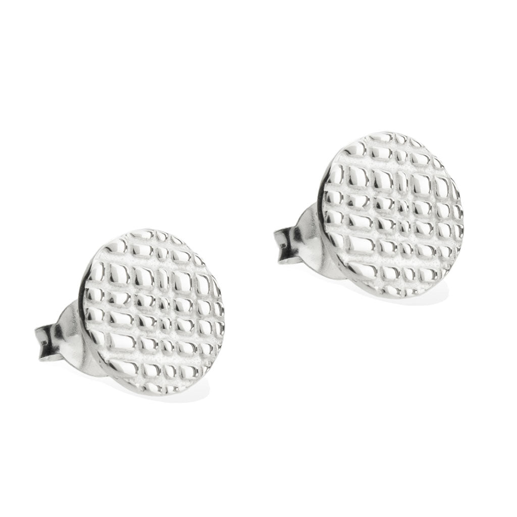 RAIN STUD EARRINGS -  Sterling Silver