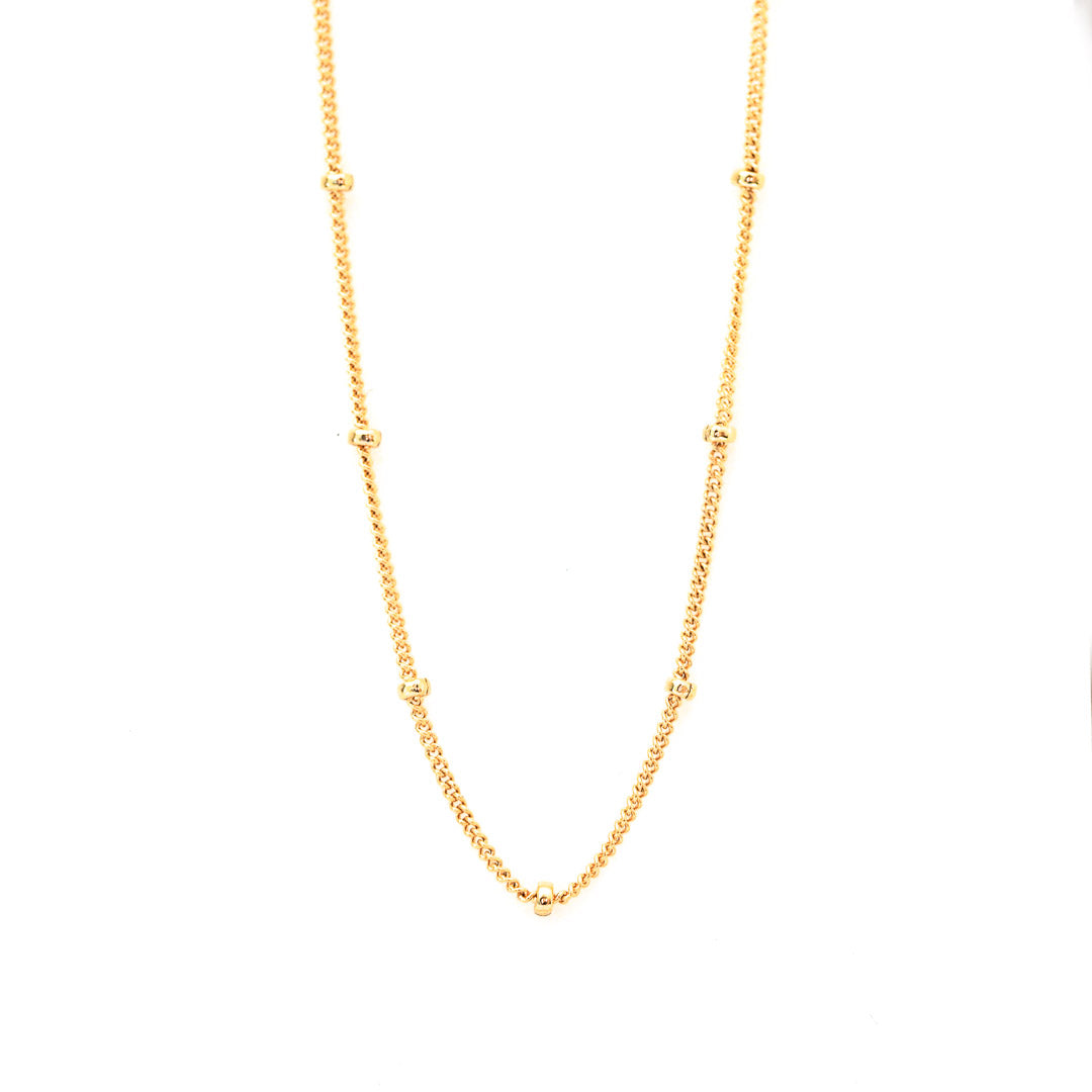 Satellite Curb Chain - Gold