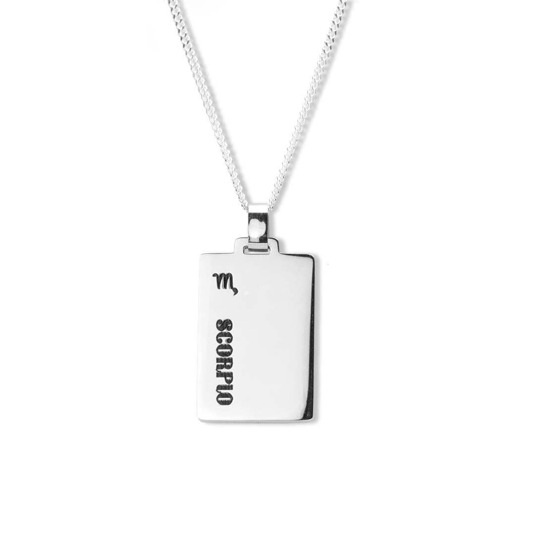 Scorpio Necklace - Silver