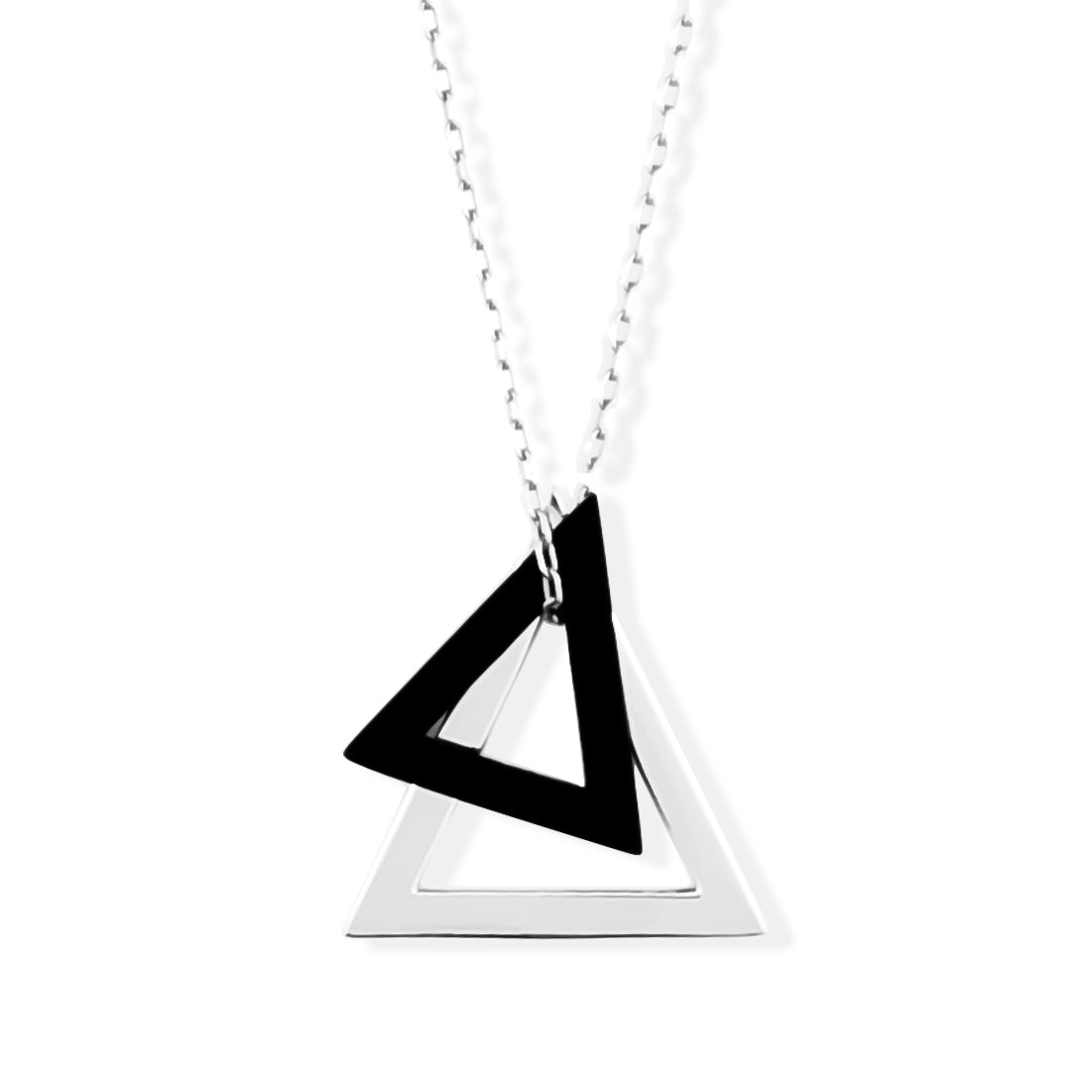 Double Deltaglyph Pendant - Customise