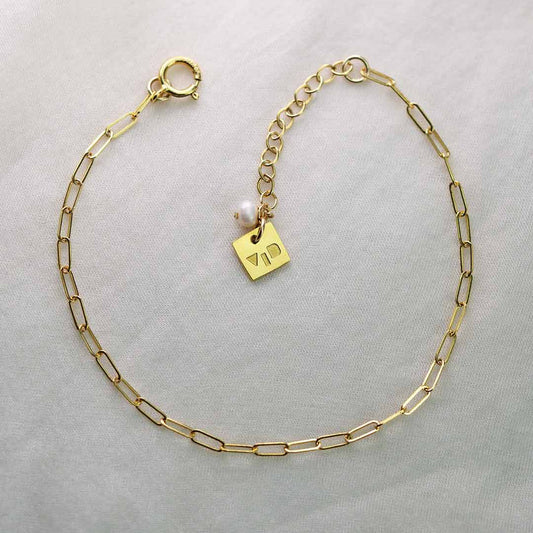 Link Chain Bracelet - Gold