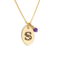Initial Necklaces