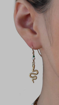 Drop earrings