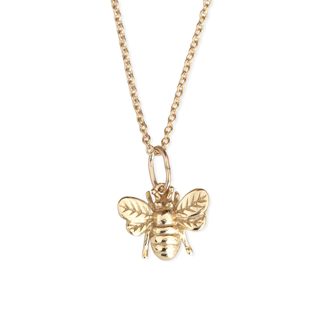 Little Bee Necklace - Gold