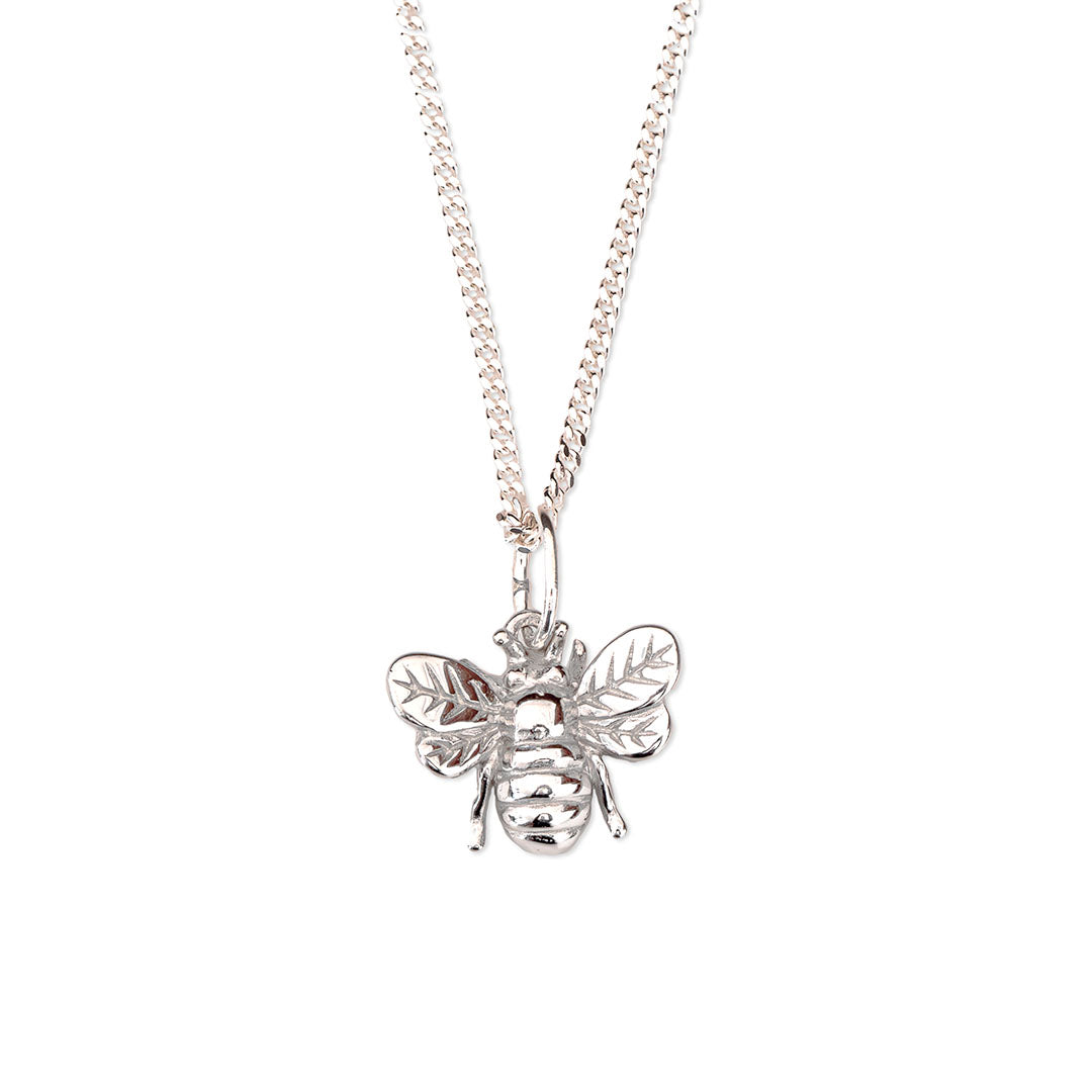 Little Bee Necklace - Silver
