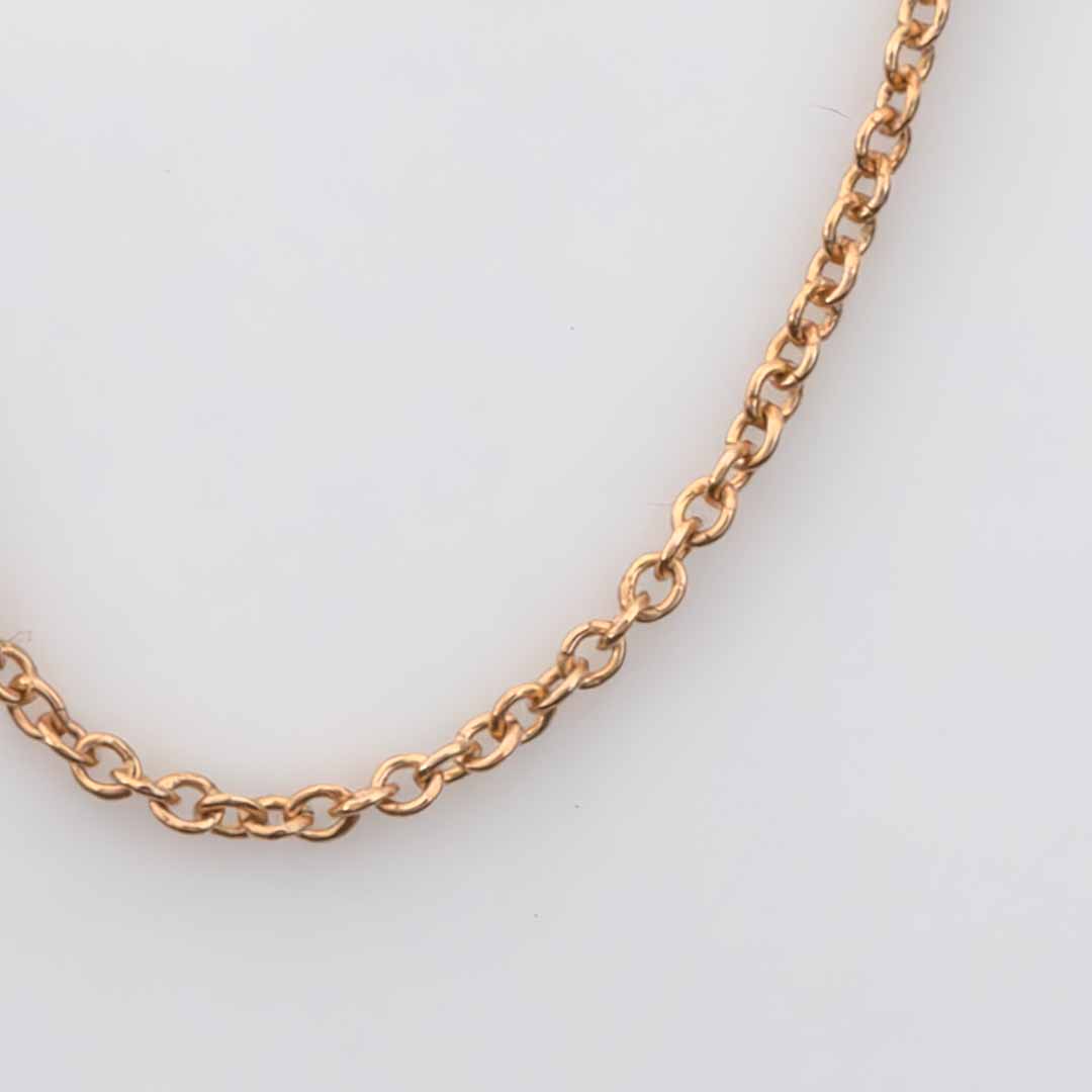 Cable Chain - Gold Closeup