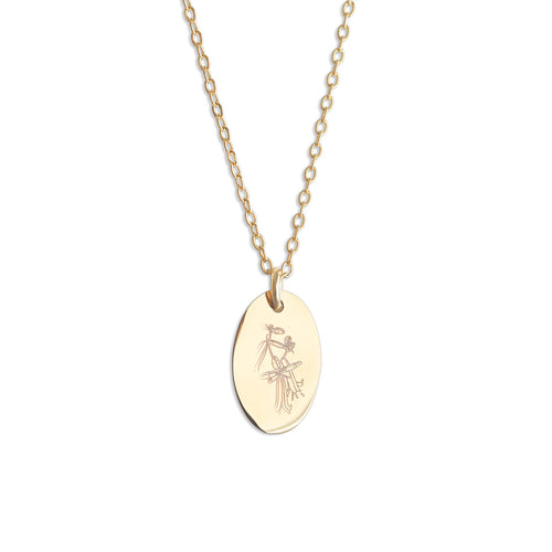 Correa Necklace - Gold