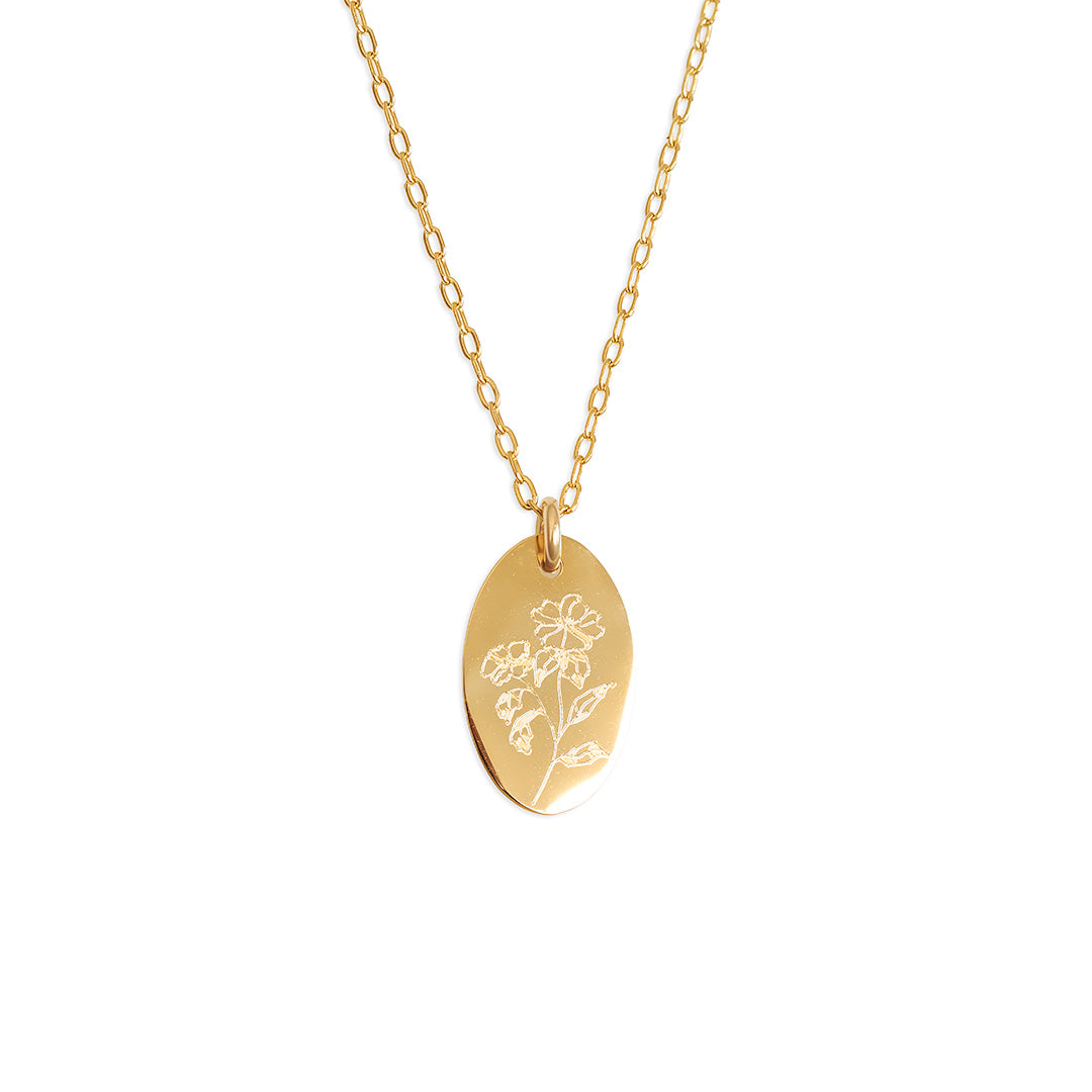 Hibbertia Necklace - Gold
