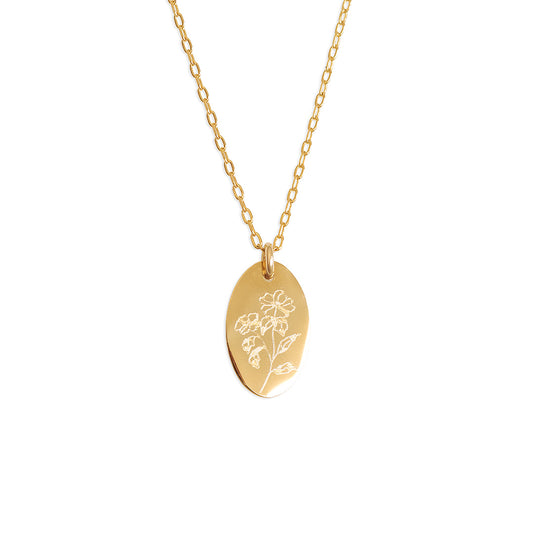 Hibbertia Necklace - Gold