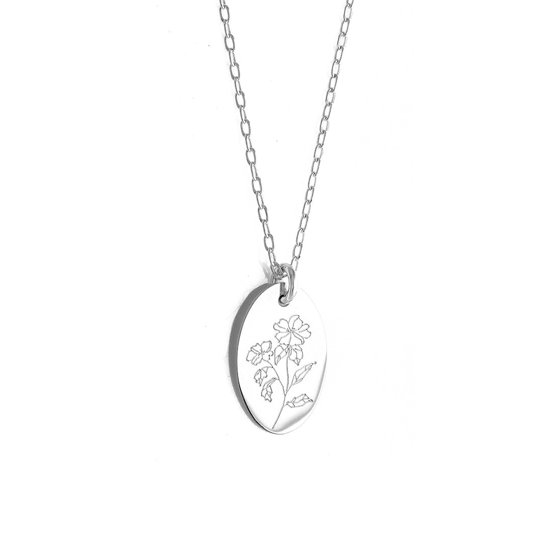 Hibbertia Necklace - Silver
