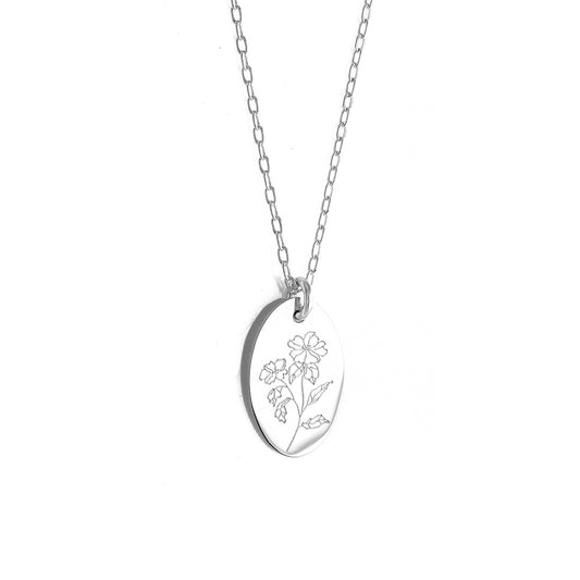 Hibbertia Necklace - Silver