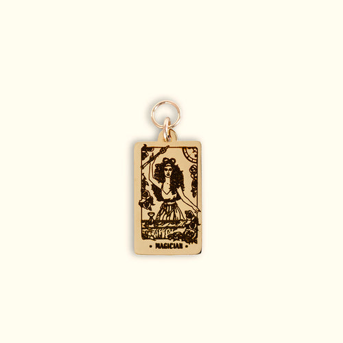 Magician Tarot Charm - Gold