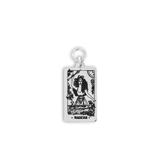 Magician Tarot Charm - Silver