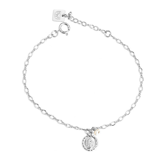 Impressions Mary Bracelet - Silver and Pearl