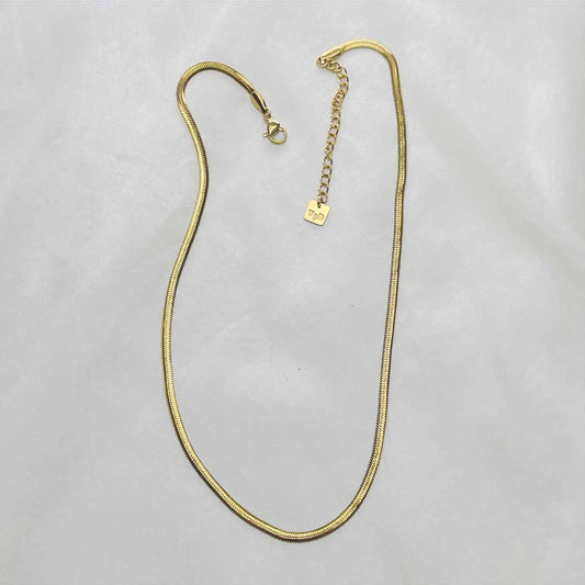 Baby Medusa Snake Chain - Gold